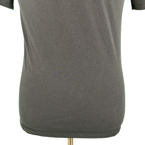 Nike Athletic Cut Black Swoosh Graphic Tee - Picture 9 of 15